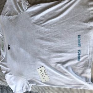 OFF WHITE t shirt sz large